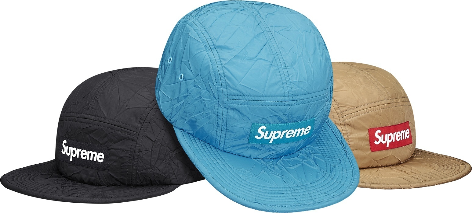 Wrinkled Nylon Soft Bill Camp Cap